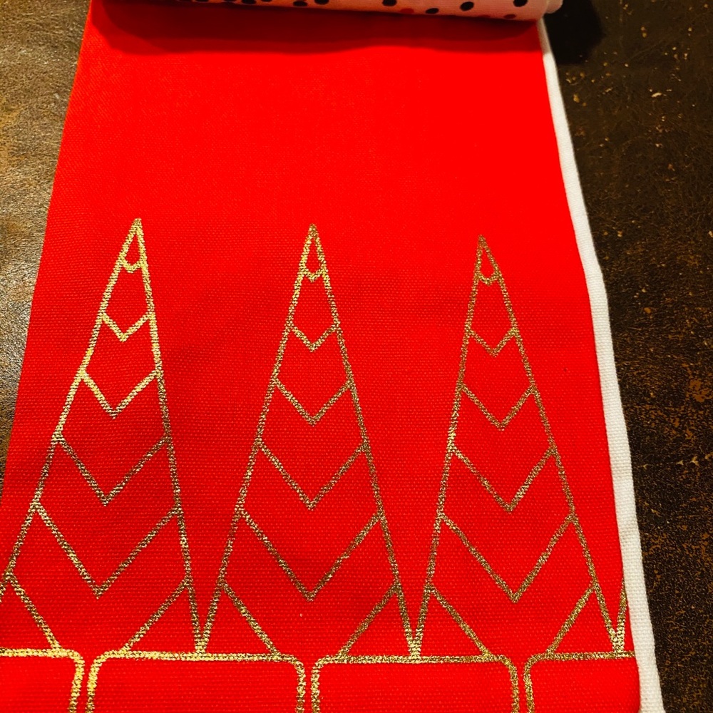 Kate Spade 3 Piece Kitchen Towel Set Oh What Fun - Picture 6 of 12